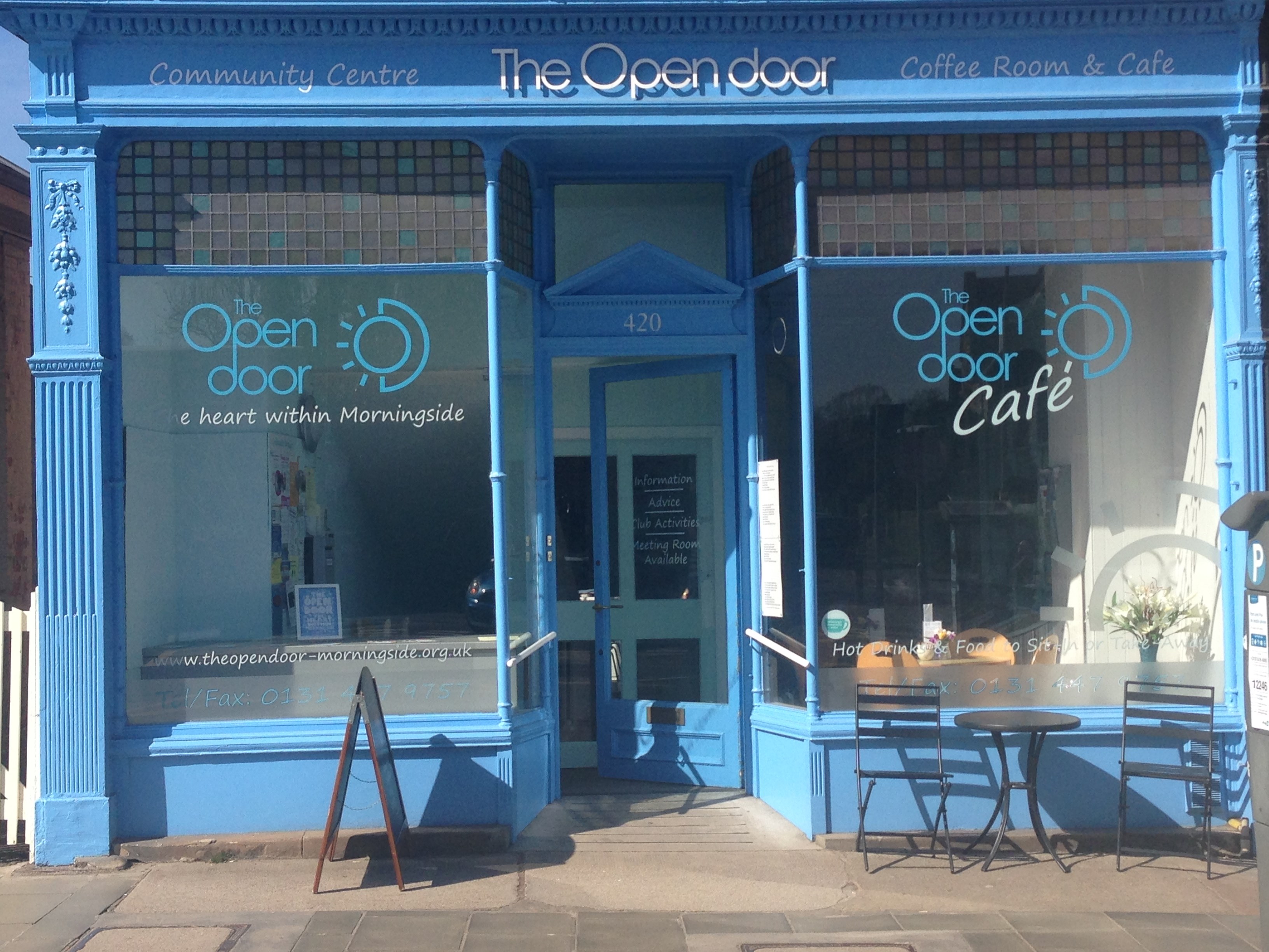 The Open Door Community Centre Cafe Information