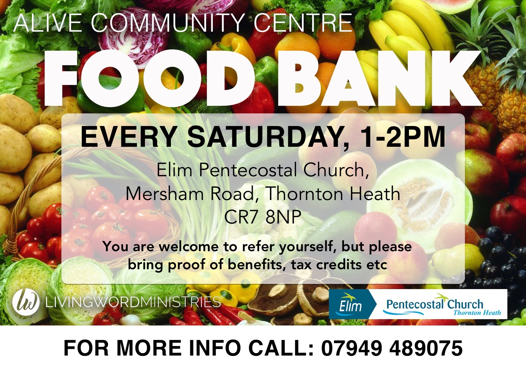 Alive Community Centre Food Bank Neighbourly
