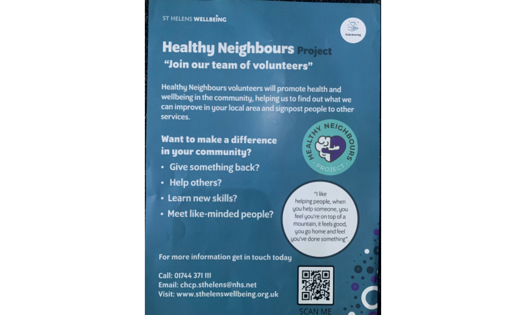 Healthy Neighbours project | Neighbourly